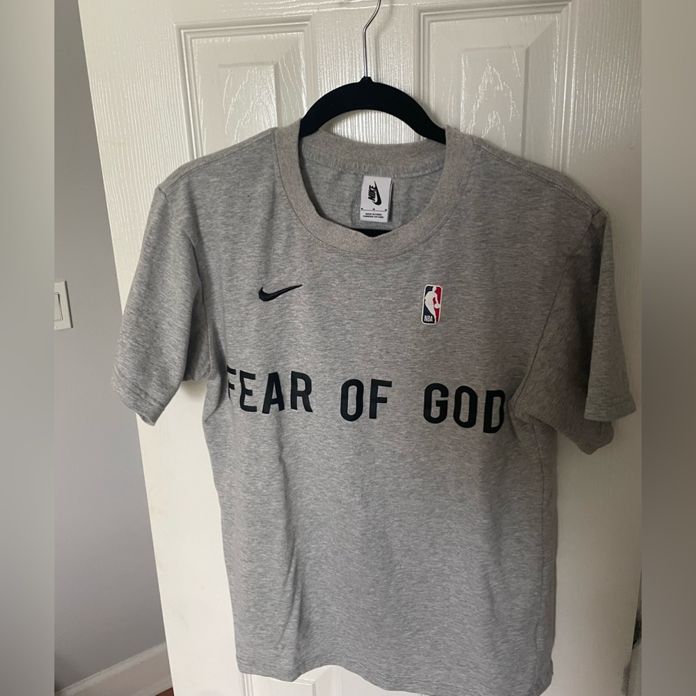 Rare fear of god nba tee